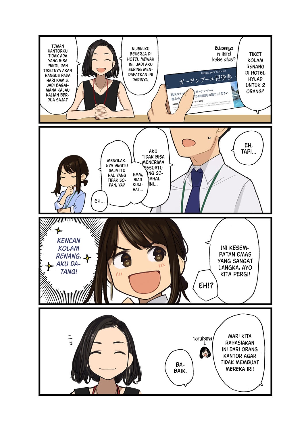 Senpai Is Mine Chapter 30 Gambar 3